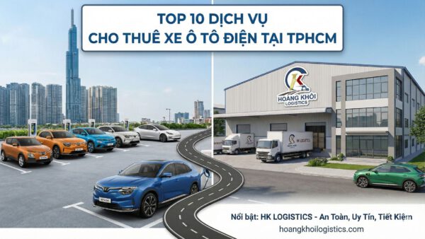 top 10 dịch vụ cho thuê ô tô điện tại TPHCM
